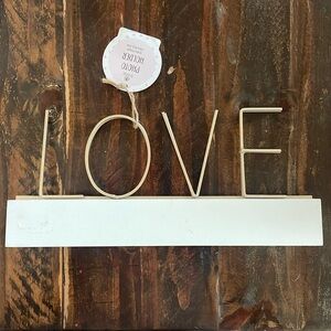 LOVE Photo Holder